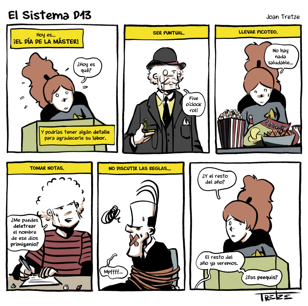 El día de la máster