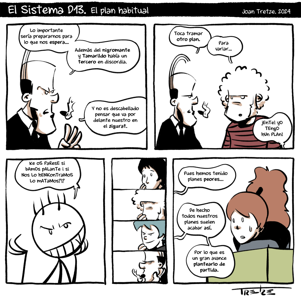 El plan habitual