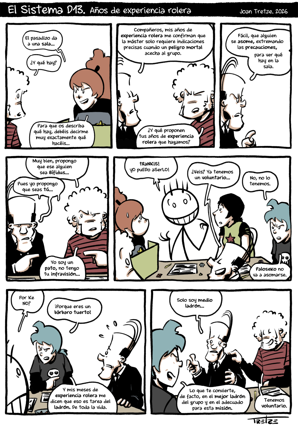 Años de experiencia rolera