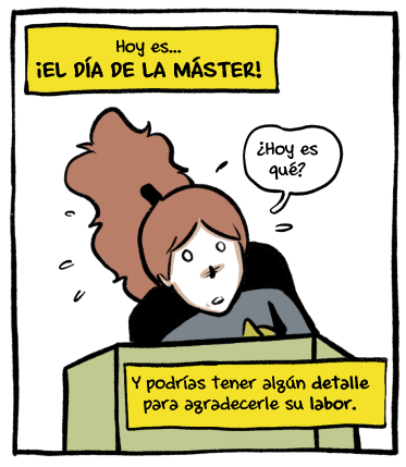 El día de la máster